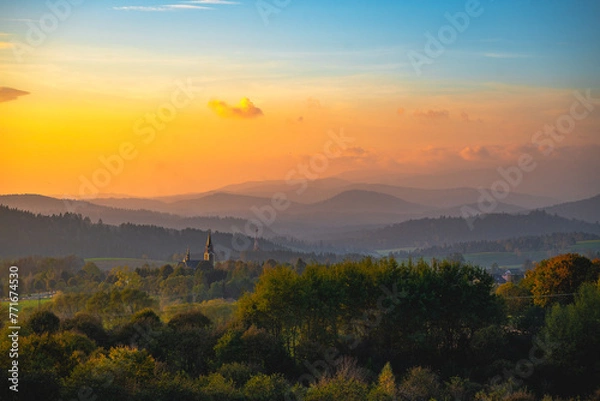 Obraz Polska Bieszczady Jesień