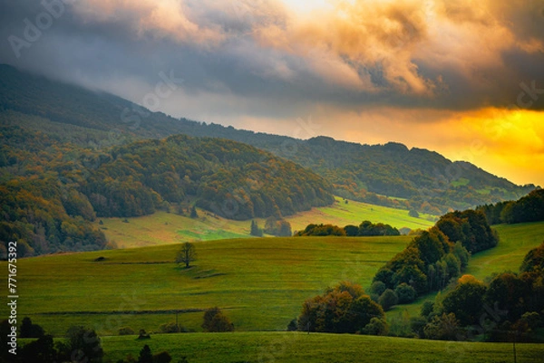 Obraz Polska Bieszczady Jesień