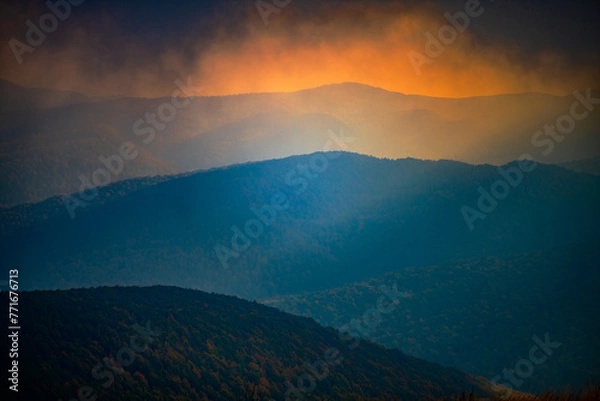 Obraz Polska Bieszczady Jesień