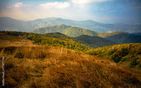 Obraz Polska Bieszczady Jesień
