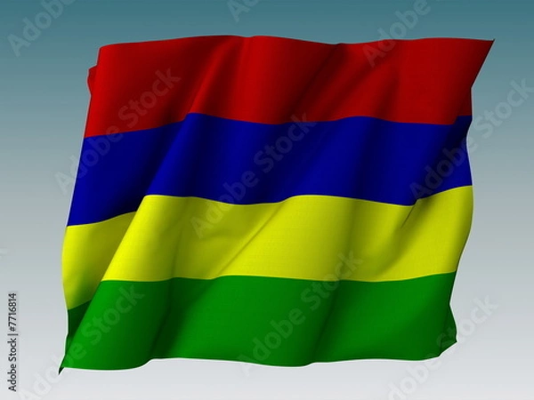 Obraz Flag of Mauritius