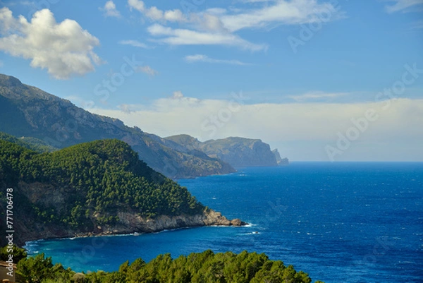 Fototapeta Westküste Mallorca im März