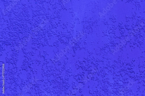 Obraz Blue Abstract Pattern Paint Wall Texture Background Surface Backdrop Plaster Stucco Structure Grunge Navy