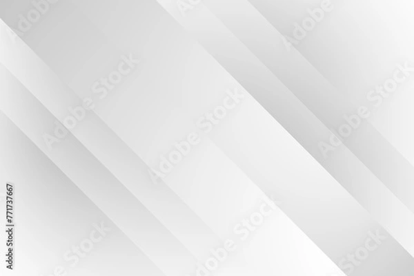 Fototapeta Abstract white and gray shape background. texture white pattern. vector illustration