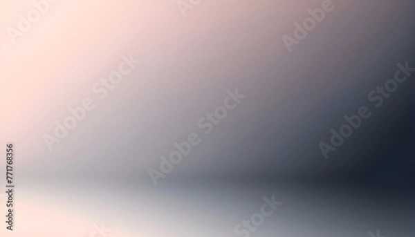 Fototapeta Gray noise textured gradient background grainy blurred landing page backdrop website header poster banner design