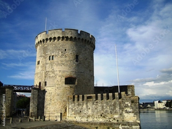 Obraz Tour ancienne, port de La Rochelle