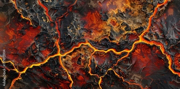 Fototapeta Close-up view of paper with a rough texture. Detailed shot showcasing the tactile quality of the surface.