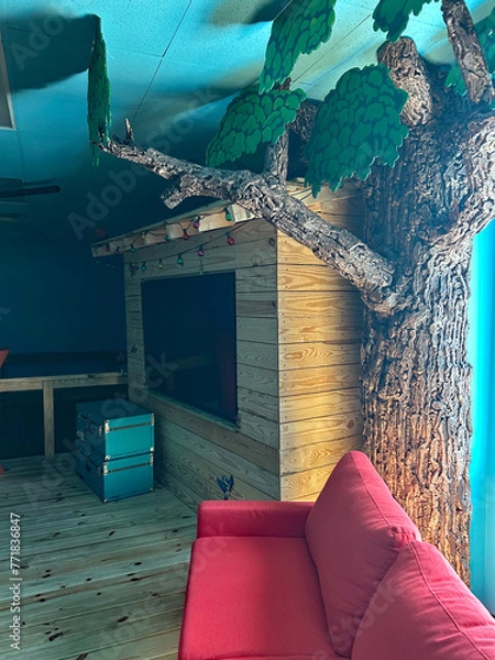 Obraz treehouse room