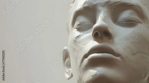 Fototapeta face of a person