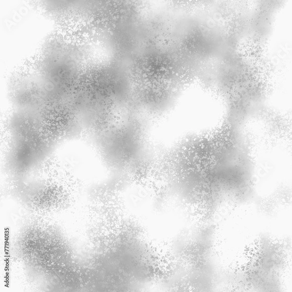 Fototapeta seamless alpha grayscale christmas background with snowflakes