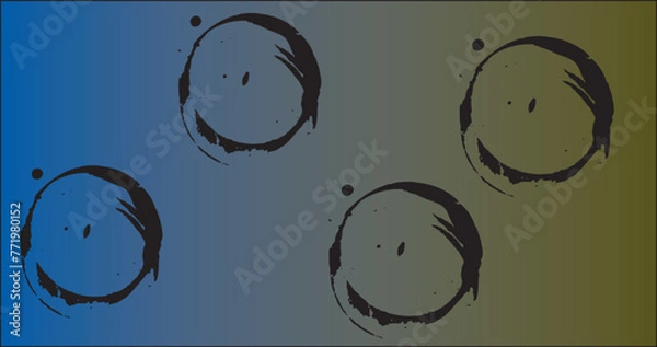 Obraz abstract floral background