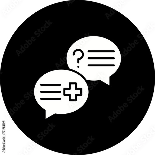 Fototapeta Messaging Icon