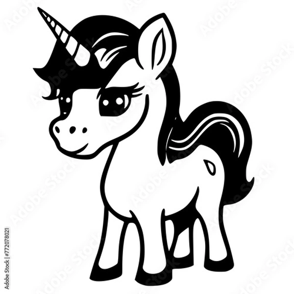 Obraz  Cute and Playful Representation of a Beloved Creature