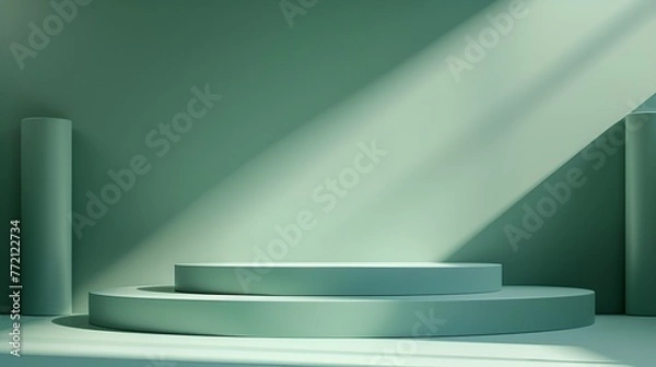 Fototapeta Computer Generated Presentation Background Empty Professional, Computer generated, presentation background, empty professional