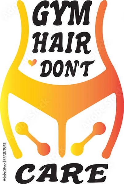 Obraz Gym svg design