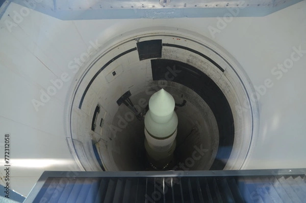 Obraz American Missile in Launch Bay Silo