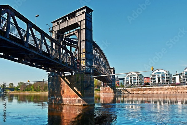 Obraz Hubbrücke Magdeburg