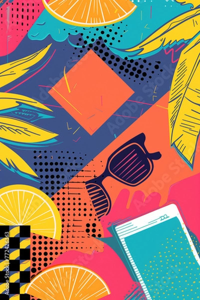 Fototapeta art, design, illustration, pattern,  wallpaper, 