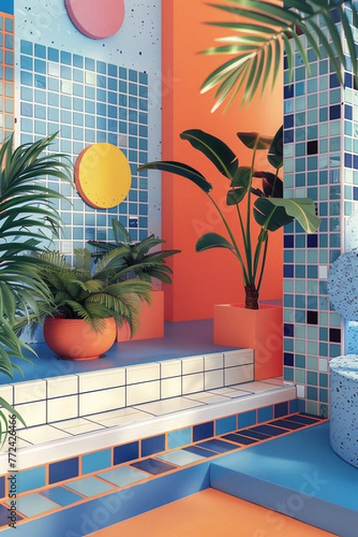 Fototapeta art, design, illustration, pattern,  wallpaper, 