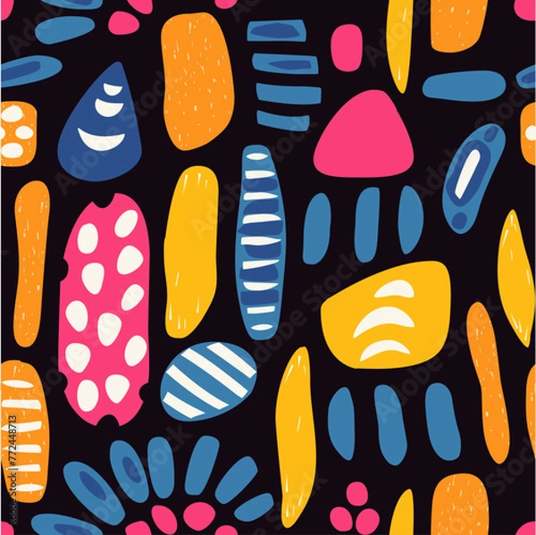 Obraz Abstract seamless pattern in modern style