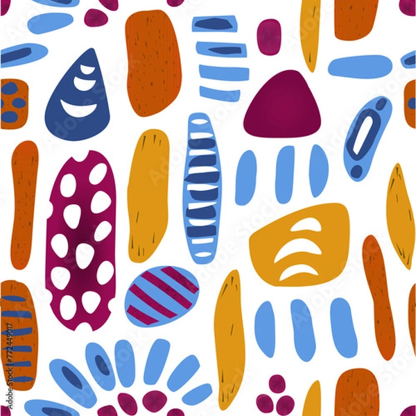 Obraz Abstract seamless pattern in modern style