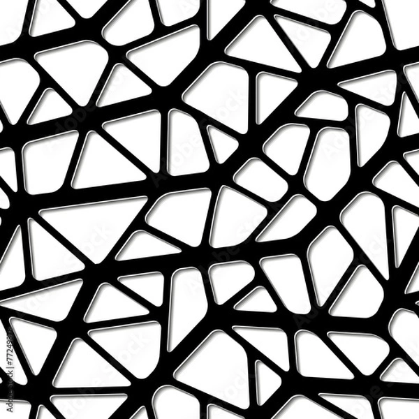 Fototapeta Seamless mesh pattern