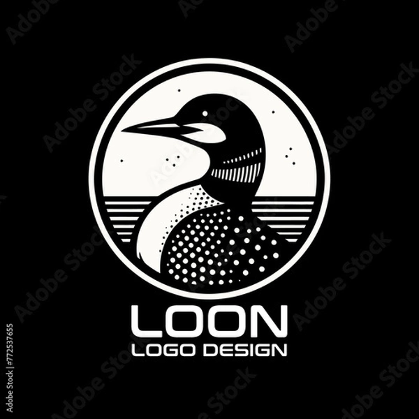 Obraz Loon Vector Logo Design