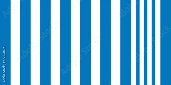 Obraz blue and white stripes