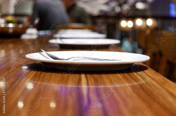 Fototapeta restaurant table setting