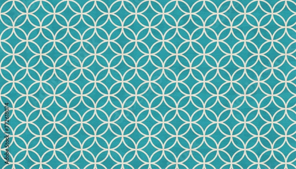 Fototapeta retro pop geometric abstract seamless pattern, vector graphic resources, 16:9 widescreen wallpaper / backdrop,	

