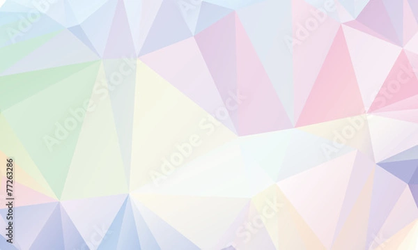 Obraz Pastel Polygon Geometric