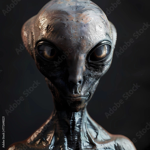 Obraz alien in the mask