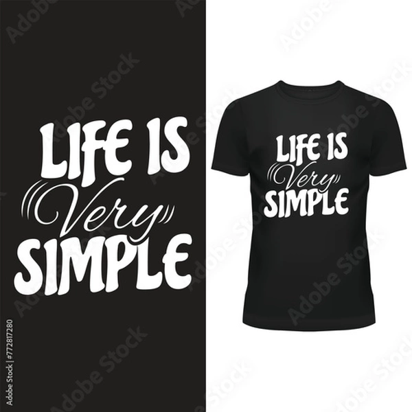 Obraz modern typography motivation ector design for tshirt