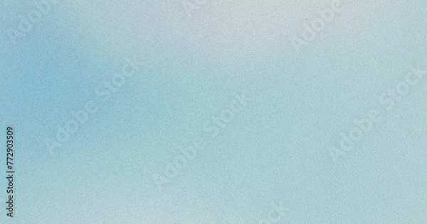 Fototapeta white blue grainy noise texture gradient abstract background