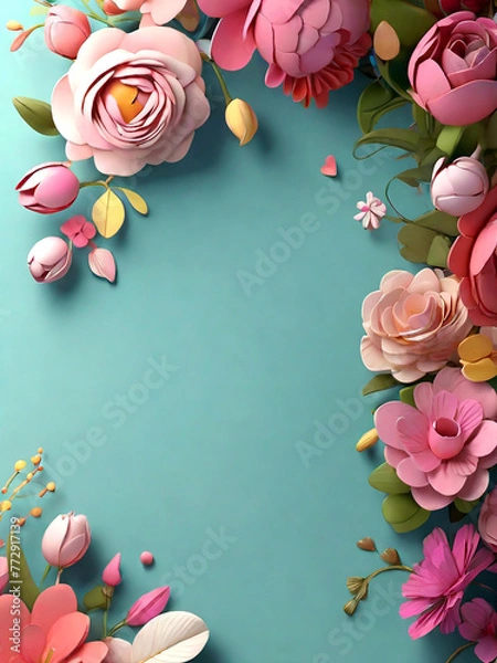 Obraz Happy mother's day celebration background