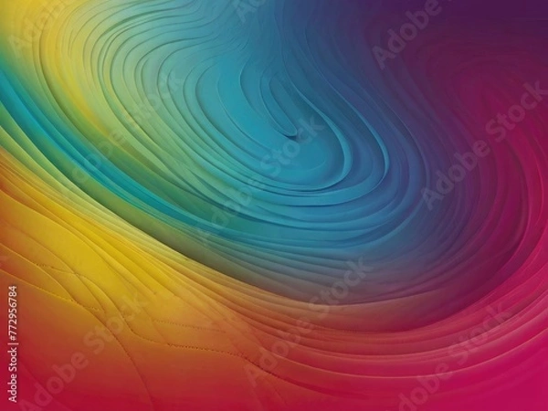 Fototapeta a colorful abstract background with a rainbow pattern