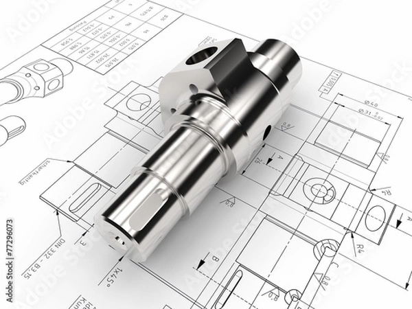 Fototapeta Nockenwelle