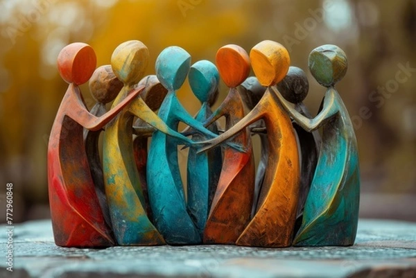 Fototapeta Embracing Unity