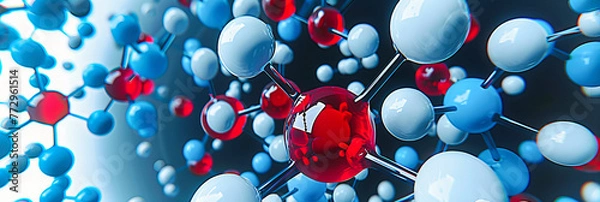 Obraz Molecular Mastery: Delving into the Heart of Science, Uncovering the Building Blocks of Biology and the Future of Medicine