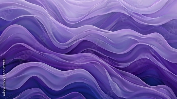 Fototapeta Abstract purple wavy background