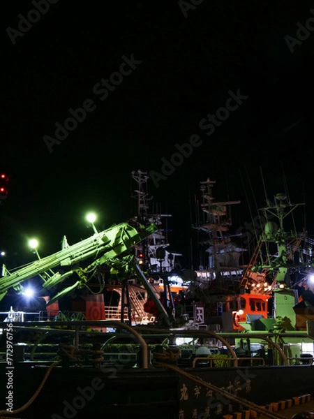 Fototapeta  素材　広告　文字入れ　おしゃれ　船　舟 