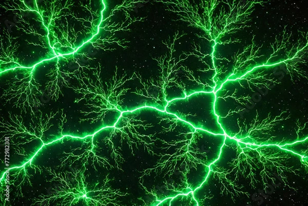 Fototapeta Hochspannungsentladung im all