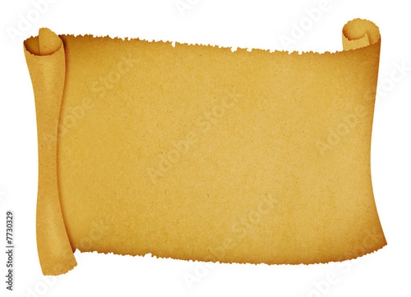 Fototapeta scroll paper