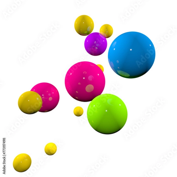 Obraz colorful spheres