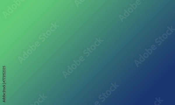 Obraz Green Blue Gradient