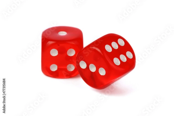 Obraz Red dice