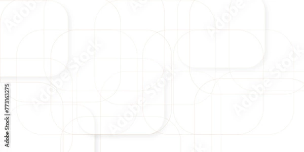Obraz Abstract background with lines geomatics Abstract retro pattern of triangle shapes. White triangular backdrop. abstract seamless modern white and gray color technology concept geometric line vector.