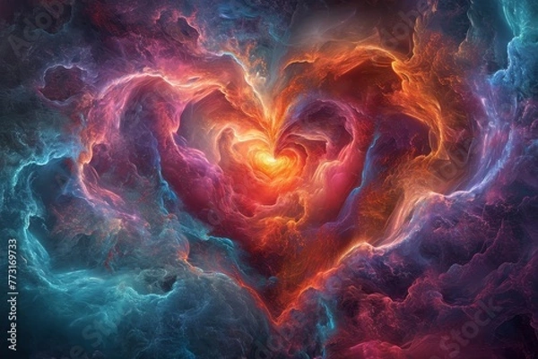 Fototapeta Quantum Embrace