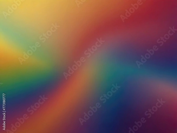 Fototapeta Abstract Blurred Colorful Background, a colorful abstract background with a rainbow pattern