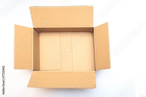 Obraz geöffneter Karton